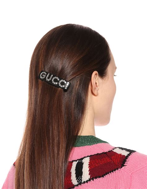 pink gucci comb|gucci hair clips.